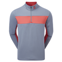 FootJoy Mens Engineered Chest Stripe Chill-Out Pullover