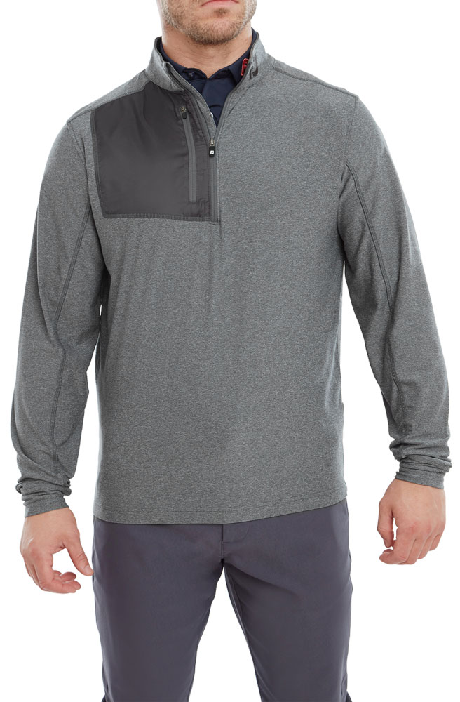 FootJoy Mens Heather Chill-Out XP Pullover - Golfonline