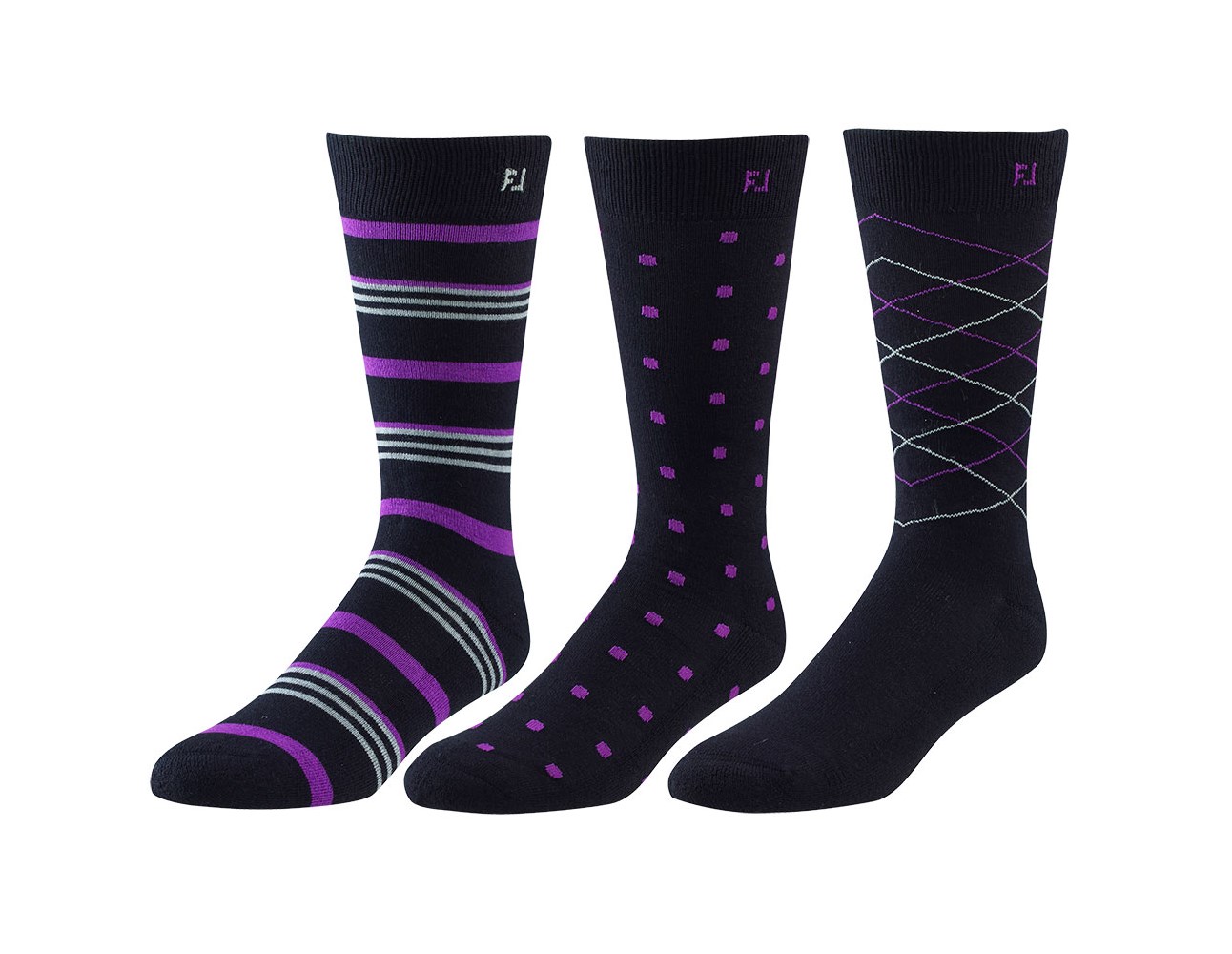 FootJoy ProDry Astral Collection Fashion Crew Socks (3 Pack)