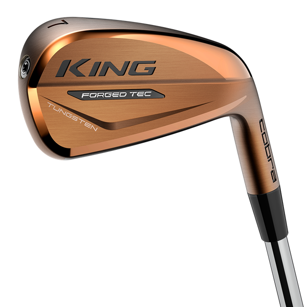 Cobra King Forged Tec Copper Finish Irons