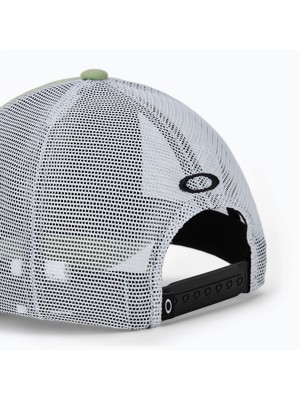 Oakley Mens Heather Trucker Bark Logo Cap