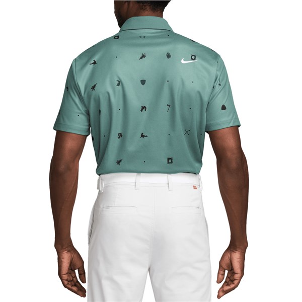 Nike Mens Dri-Fit Tour Polo Icon Printed Polo Shirt - Golfonline