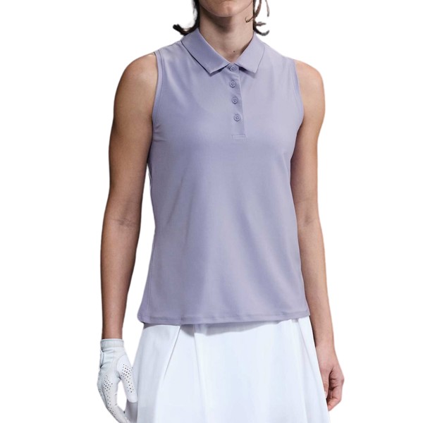 Nike Ladies Dri-Fit Victory Sleeveless Polo Shirt - SALE