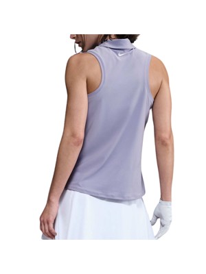 Nike Ladies Dri-Fit Victory Sleeveless Polo Shirt - SALE