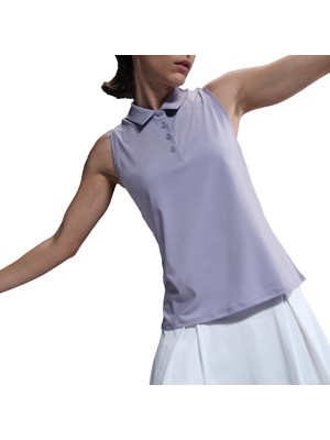 Nike Ladies Dri-Fit Victory Sleeveless Polo Shirt - SALE