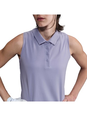 Nike Ladies Dri-Fit Victory Sleeveless Polo Shirt - SALE