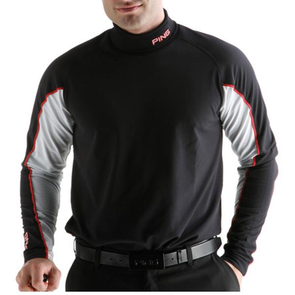 mens roll neck base layer