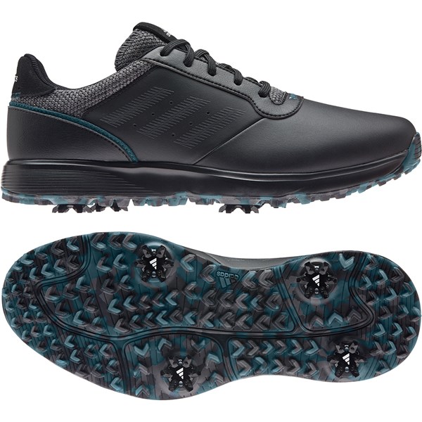 adidas Mens S2G Spiked Lace Golf Shoes - Golfonline