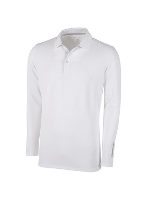 Galvin Green Mens Marwin Ventil8 Plus Long Sleeve Polo Shirt