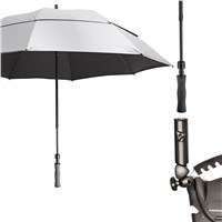 BagBoy 62 Inch UV Wind Vent Double Canopy Umbrella