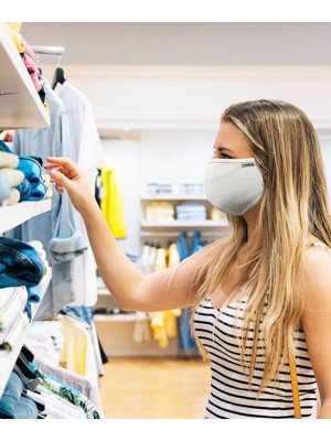 Maskari Swiss Technology 3-Layer Reusable Fabric Face Mask