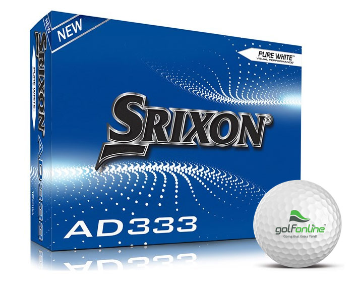 GolfOnline Logo - Srixon AD333 Golf Balls (12 Balls) - Golfonline