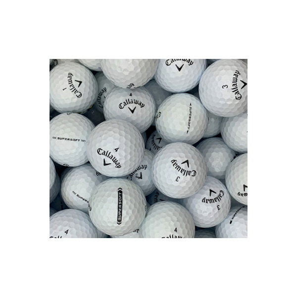 Callaway Chrome Soft X Triple Track Yellow Lake Balls | EASY LAKEBALLS