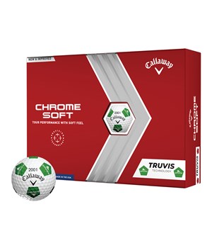 GolfOnline Logo - Callaway Chrome Soft Truvis Golf Balls (12 Balls)