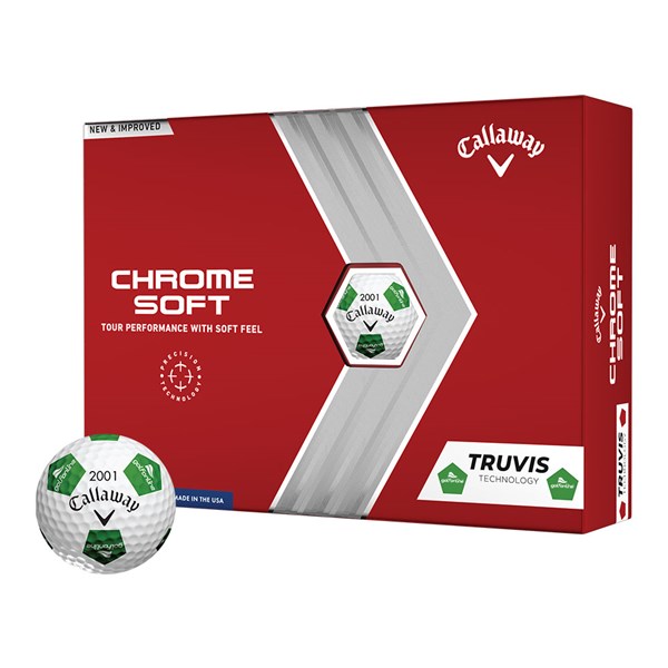 GolfOnline Logo - Callaway Chrome Soft Truvis Golf Balls (12 Balls)