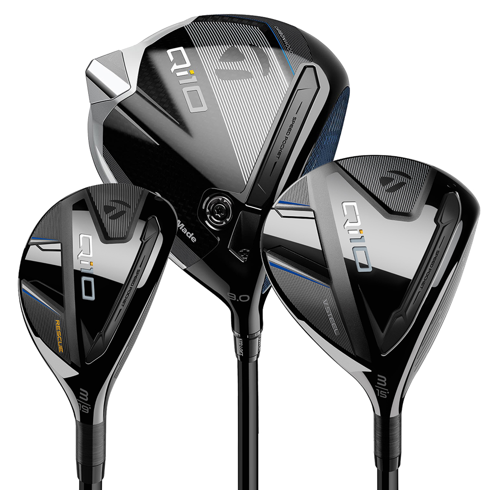 TaylorMade Qi10 3-Pc Wood Set (Graphite Shaft) - Golfonline