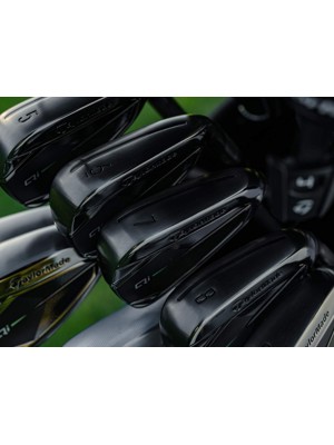 Limited Edition - TaylorMade Qi Gunmetal Irons (Steel Shaft)