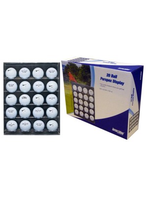 Acrylic 20 Golf Ball Display Unit