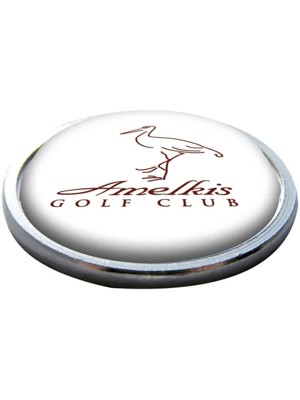 Flat Metal Ball Marker - Personalised