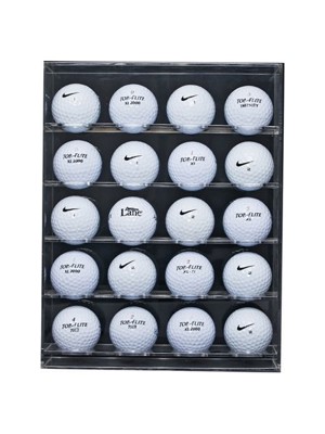 Acrylic 20 Golf Ball Display Unit