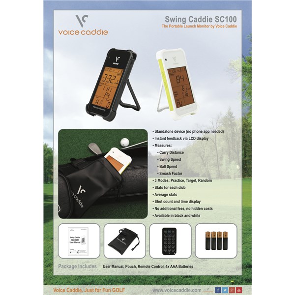 Swing Caddie Launch Monitor Sc100