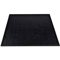 GolfBays Rubber Base For 1.5 X 1.5 Golf Mat