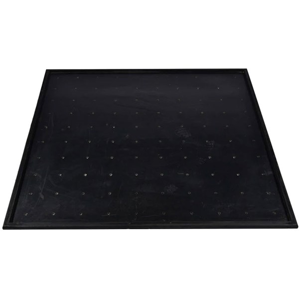 GolfBays Rubber Base For 1.5 X 1.5 Golf Mat