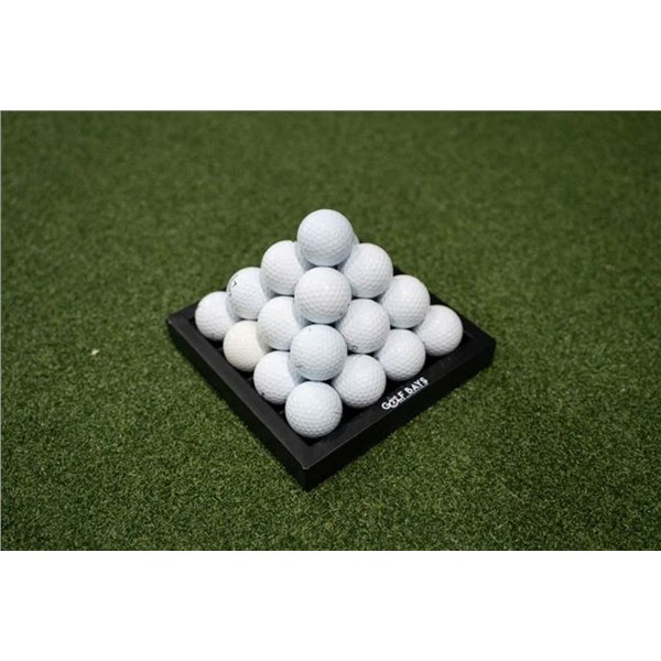 GolfBays Small Pyramid Ball Tray (30 Balls)