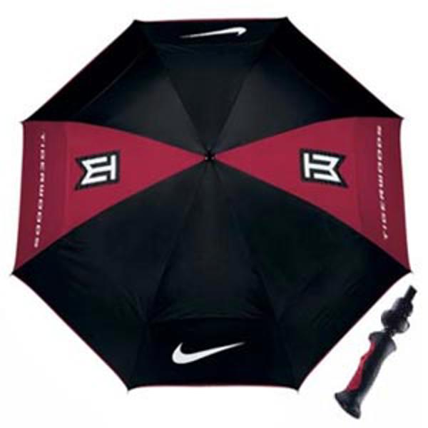 NIKE 62 Inch Tiger Wood Windsheer AutoOpen Umbrella
