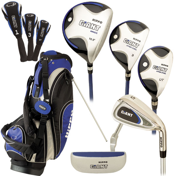 Hippo Giant Golf Package Steel / Graphite