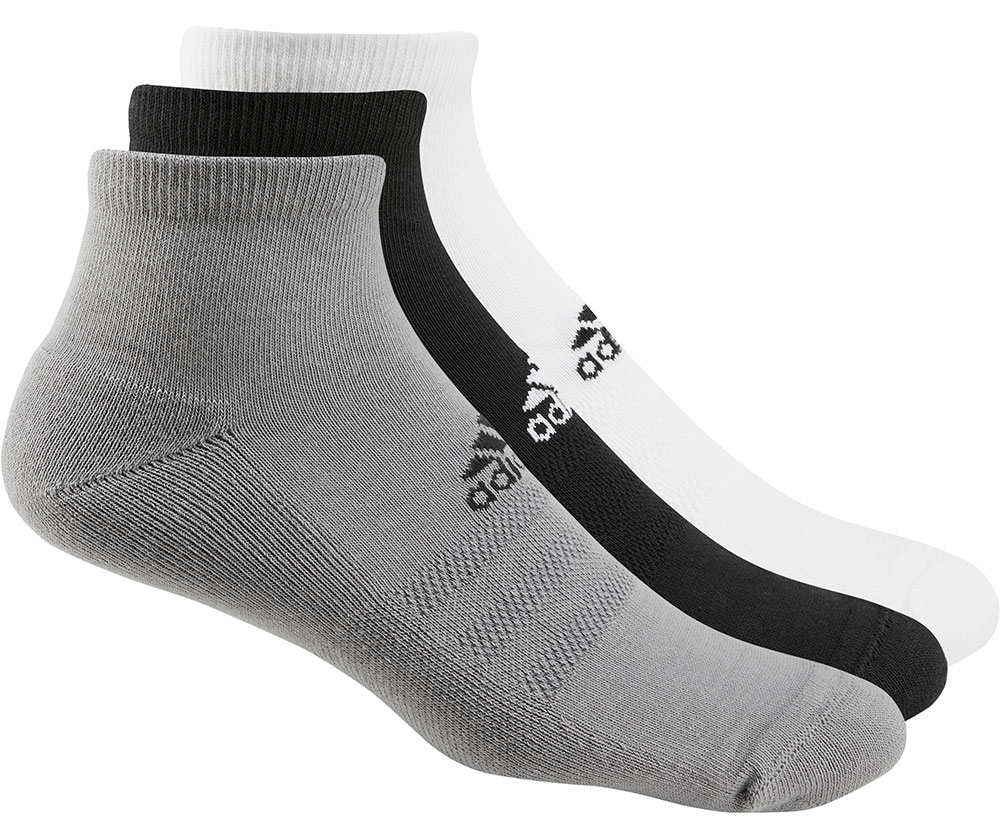 adidas Mens Ankle Socks (3 Pairs) - Golfonline