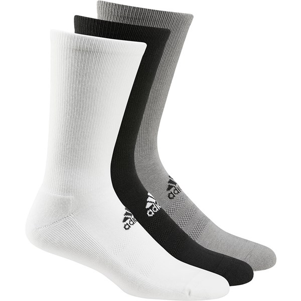 adidas Mens Crew Socks (3 Pairs) - Golfonline