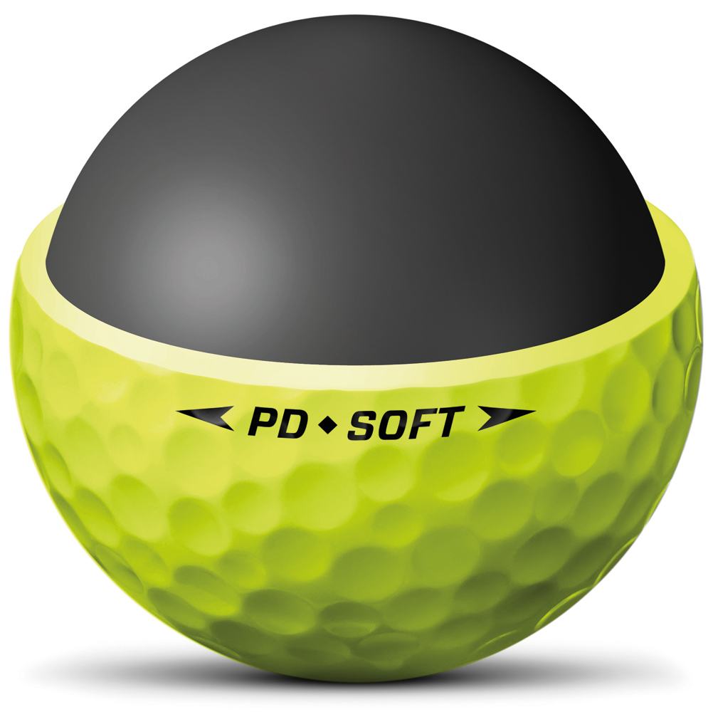 Nike RZN Black Volt Golf Balls (12 Balls) 2015