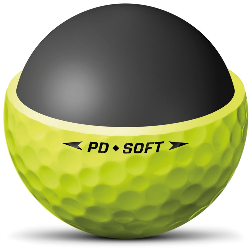 Nike Power Distance PD9 Soft Volt Golf Balls (12 Balls)