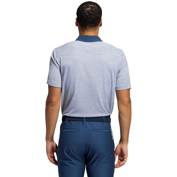 adidas Mens Heat.RDY Microstripe Polo Shirt - Golfonline