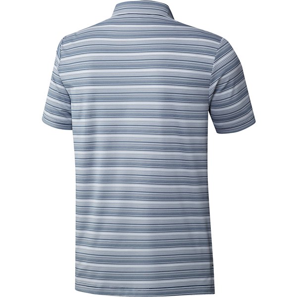 adidas Mens Heather Snap Polo Shirt - Golfonline