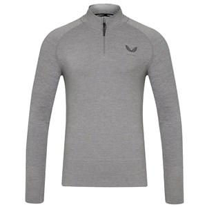 Castore Mens Body Mapped Seamless 1/4 Zip Pullover