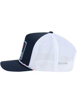 G/FORE Mens Pray For Birdies Retro Mid Trucker Hat