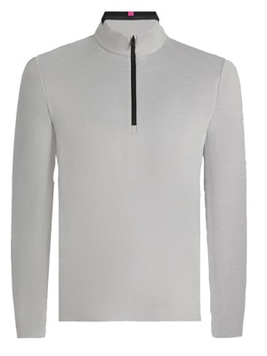 G/Fore Mens Brushed Back Tech Quarter Zip Pullover