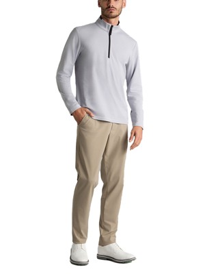 G/Fore Mens Brushed Back Tech Quarter Zip Pullover