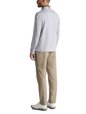 G/Fore Mens Brushed Back Tech Quarter Zip Pullover