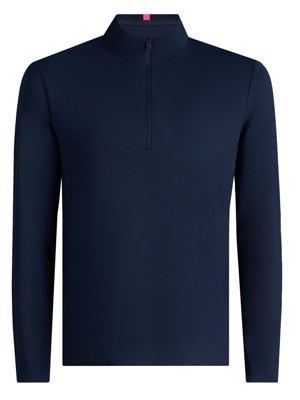 G/Fore Mens Brushed Back Tech Quarter Zip Pullover
