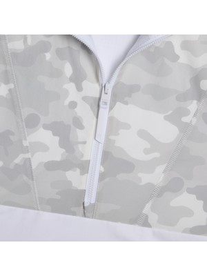 G/FORE Mens Hybrid 1/4 Zip Hooded Pullover