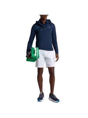 G/FORE Mens Camo Brushed Back Tech Terry Quarter Zip Hoodie