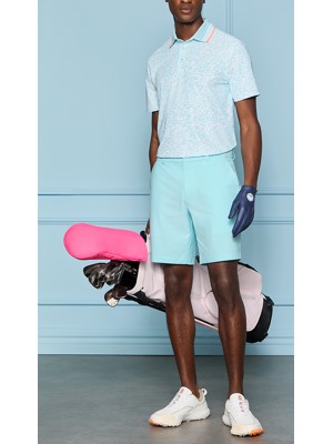 G/FORE Mens Scribble Tech Jersey Polo Shirt - SALE