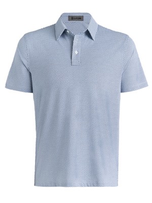 G/FORE Mens Mosaic All Play Stretch Knit Polo Shirt - SALE