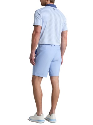 G/FORE Mens Herringbone Stripe Tech Jersey Polo Shirt - SALE