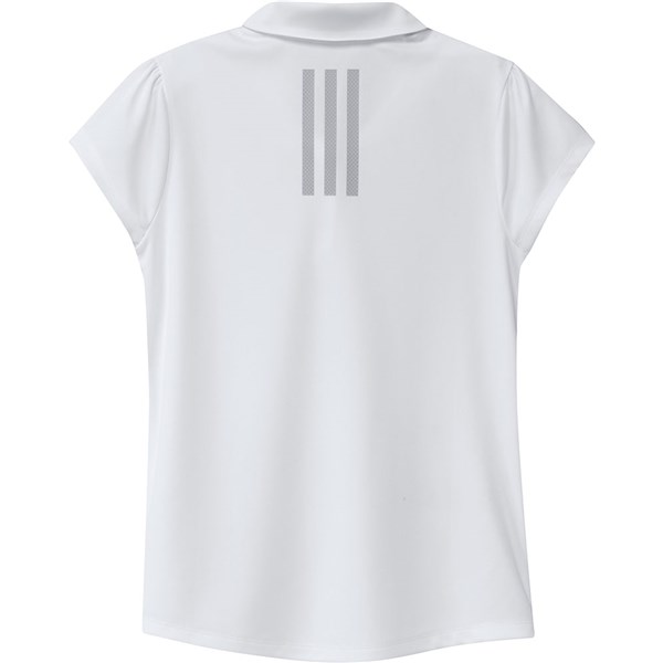 Adidas A222 Ladies climacool Mesh Color Hit Polo Shirt - Mid Gry/ Vis Gry -  Large 