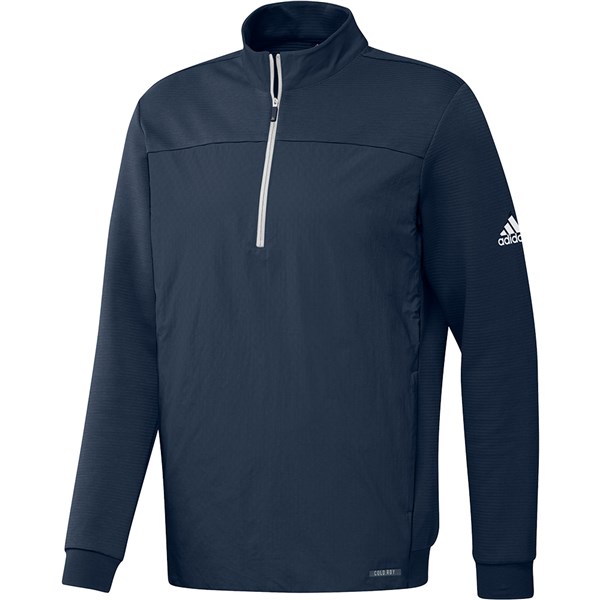 adidas Mens Recycled Content COLD.RDY Quarter Zip Jacket - Golfonline