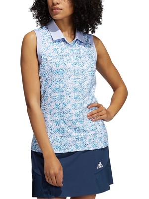 adidas Ladies Ultimate 365 Sleeveless Polo Shirt
